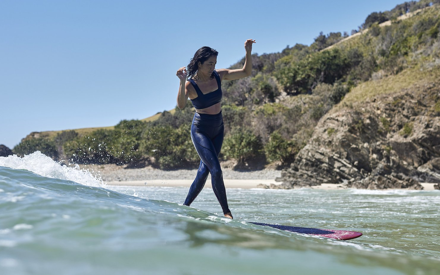 Leggings Surf Style Lavender | Hey Honey Yoga