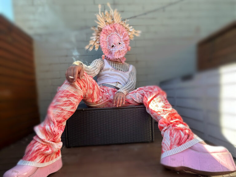 Maker and creator Milky Plug Kid creates fashion fantasies for your face