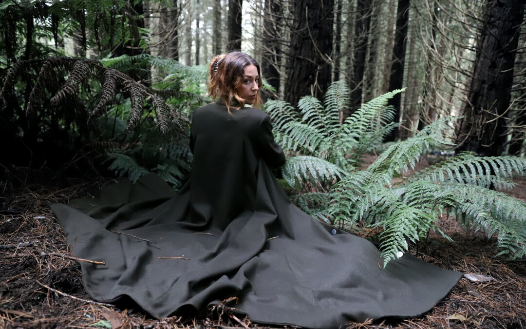 Bespoke designer Madeleine McInnes creates garments that reflect ideas and people