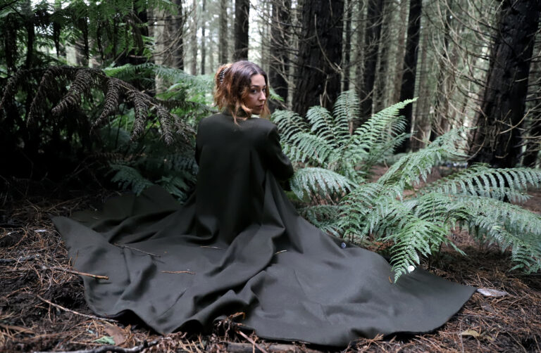 Bespoke designer Madeleine McInnes creates garments that reflect ideas and people