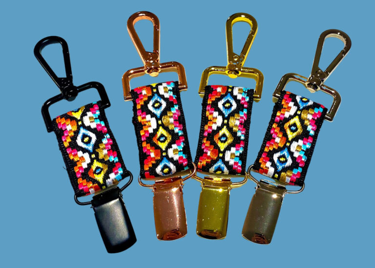 Threadmill of Life clips are colourful, fun and practical for everyone to use
