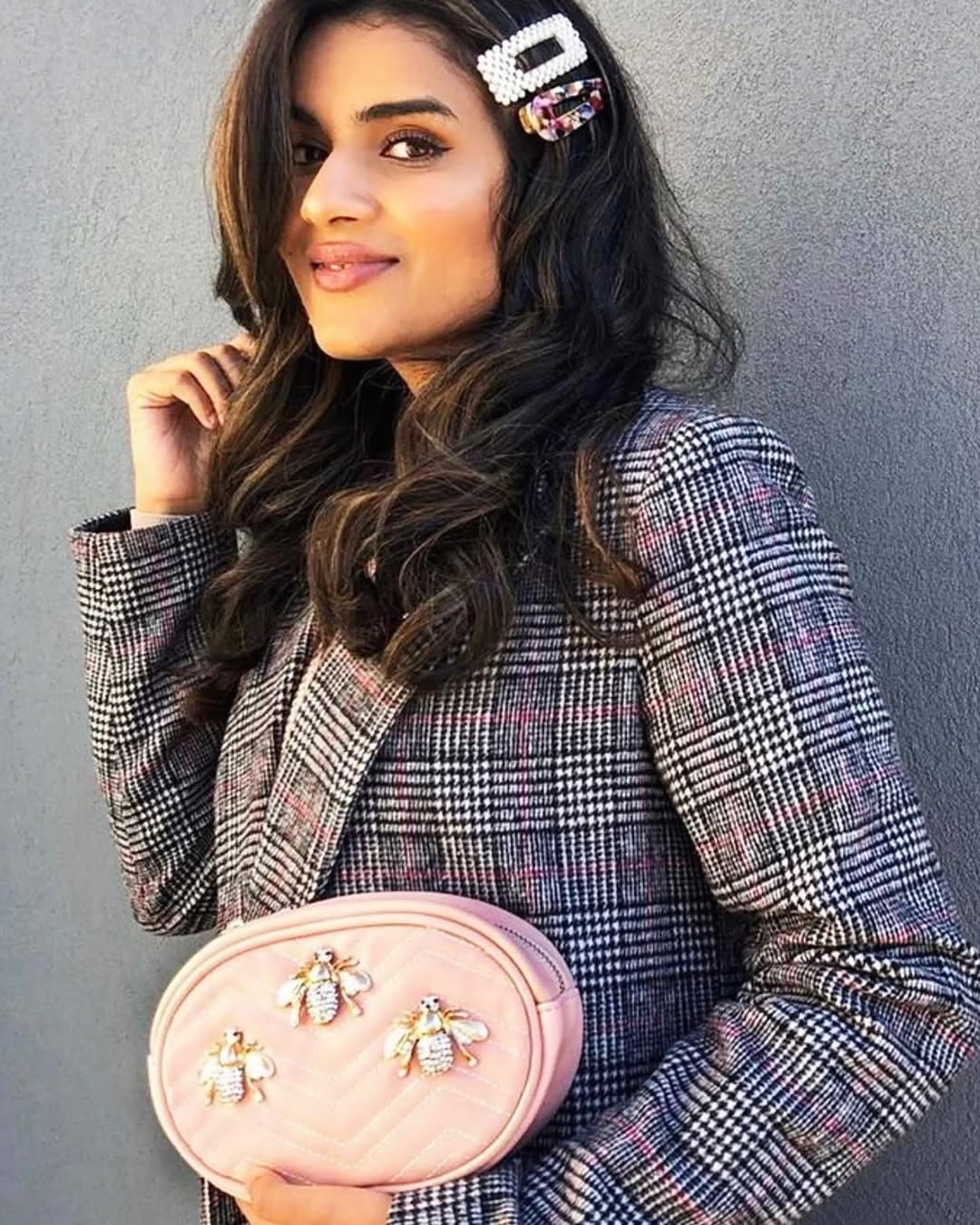 Blinged accessories detail