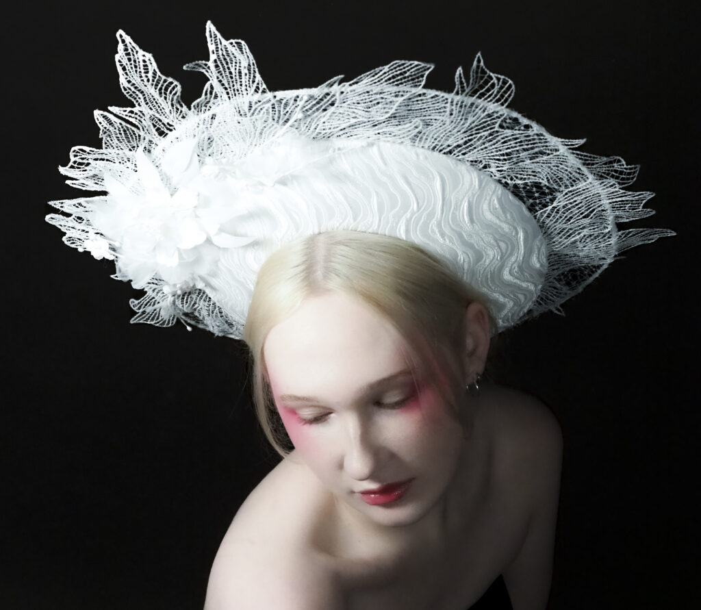 Wendy Scully Bespoke sustainable millinery handmade in Melbourne